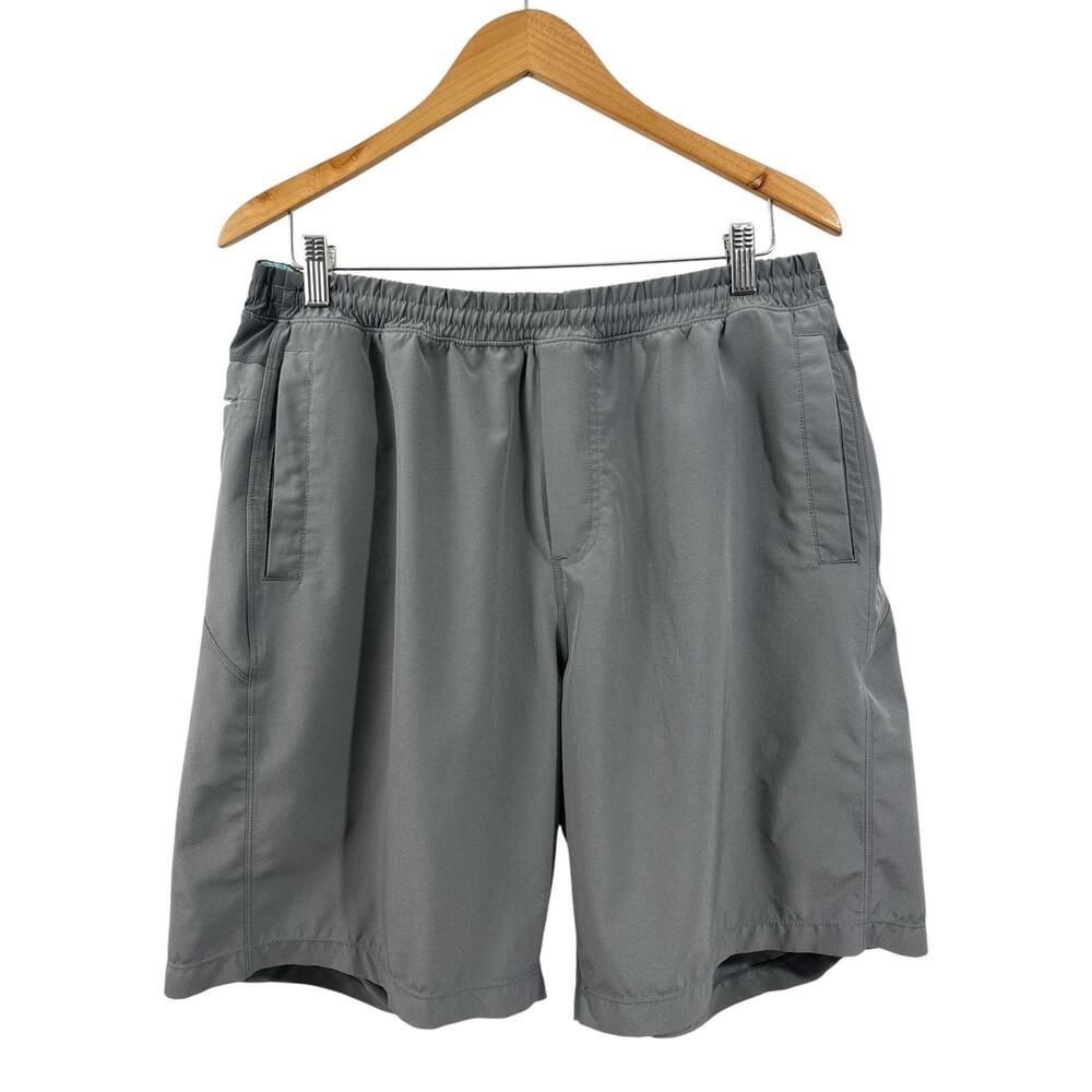 BirdDogs Shorts Men’s XXL Gray Lined Performance Athletic Gym Training 8.5”
